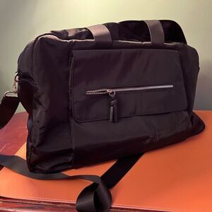 Black Overnight Crossbody Bag Luggage